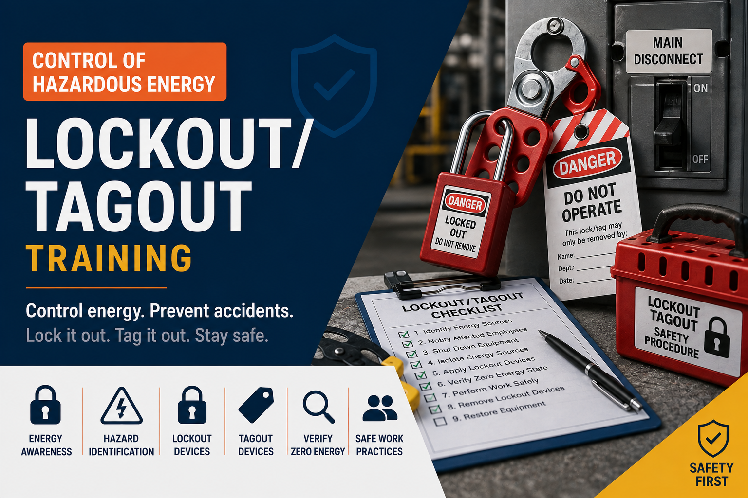Control of Hazardous Energy (Lockout/Tagout)