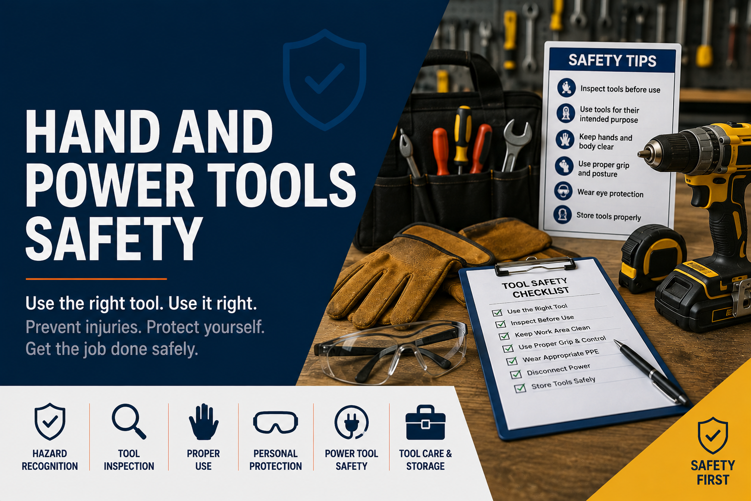 Hand and Power Tool Safety
