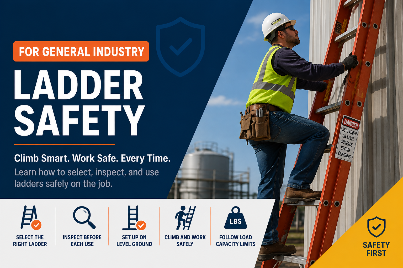 Ladder Safety for General Industry