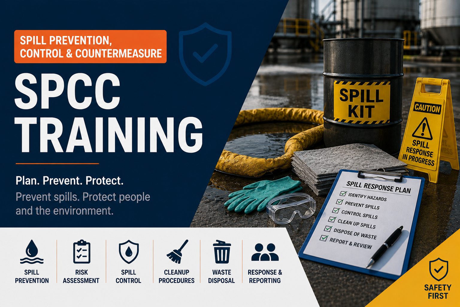 Spill Prevention, Control and Countermeasure (SPCC)